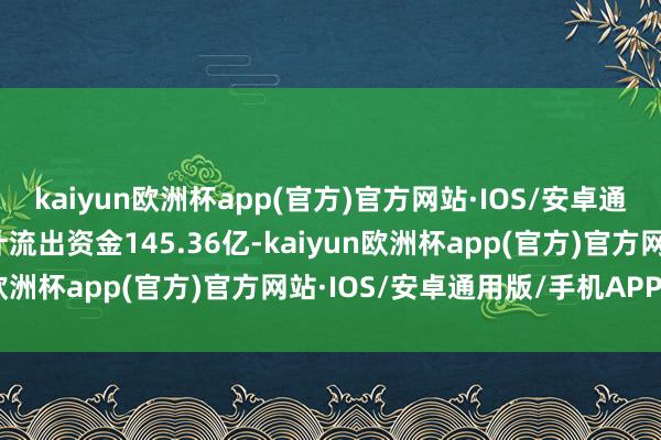 kaiyun欧洲杯app(官方)官方网站·IOS/安卓通用版/手机APP下载累计流出资金145.36亿-kaiyun欧洲杯app(官方)官方网站·IOS/安卓通用版/手机APP下载