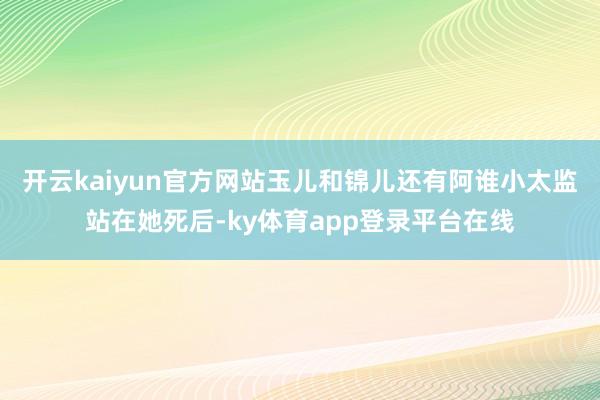 开云kaiyun官方网站玉儿和锦儿还有阿谁小太监站在她死后-ky体育app登录平台在线